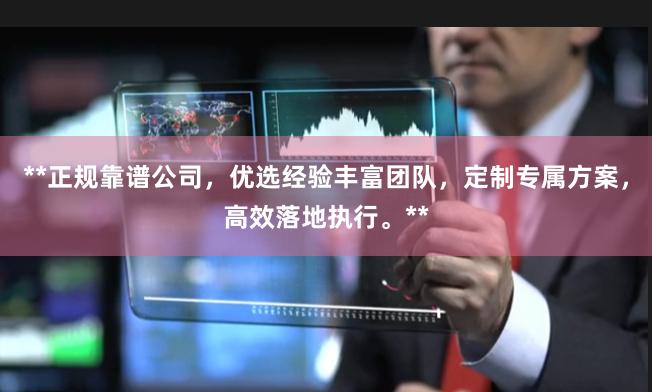 **正规靠谱公司，优选经验丰富团队，定制专属方案，高效落地执行。**
